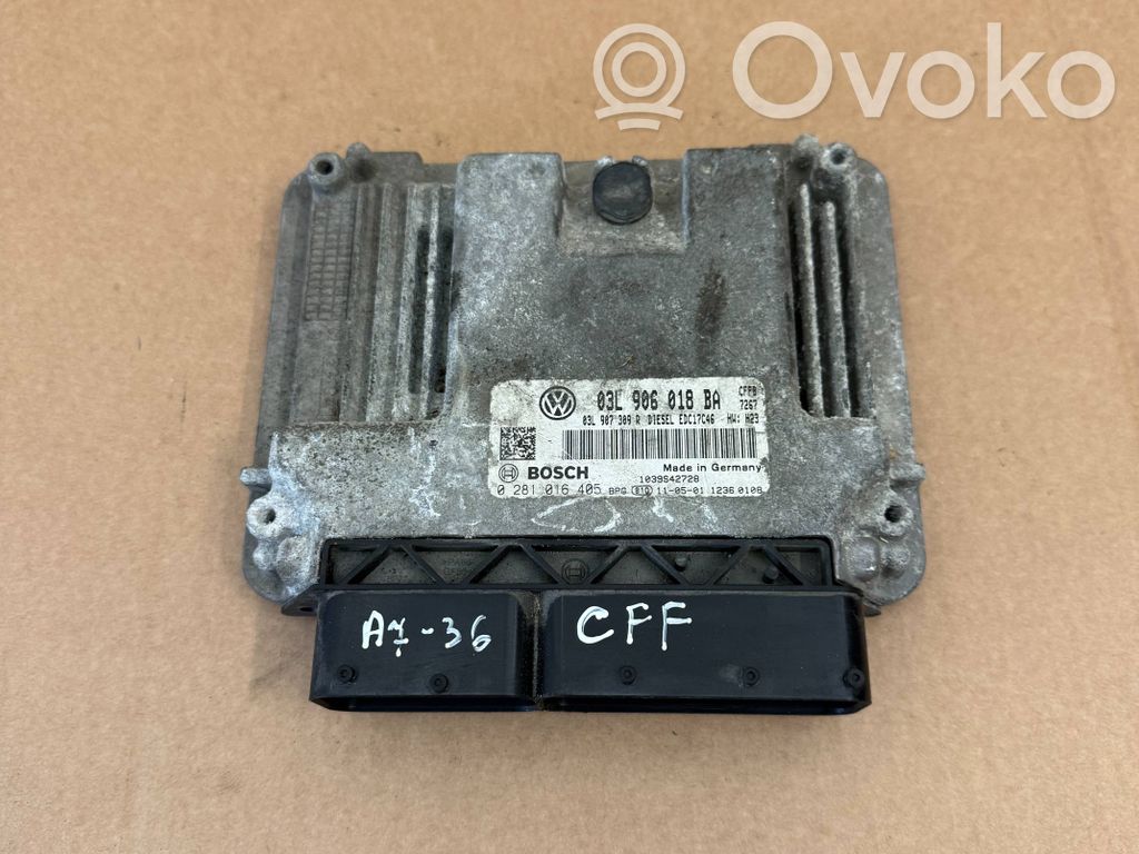 Volkswagen Golf VI Unitate/modul de control motor 