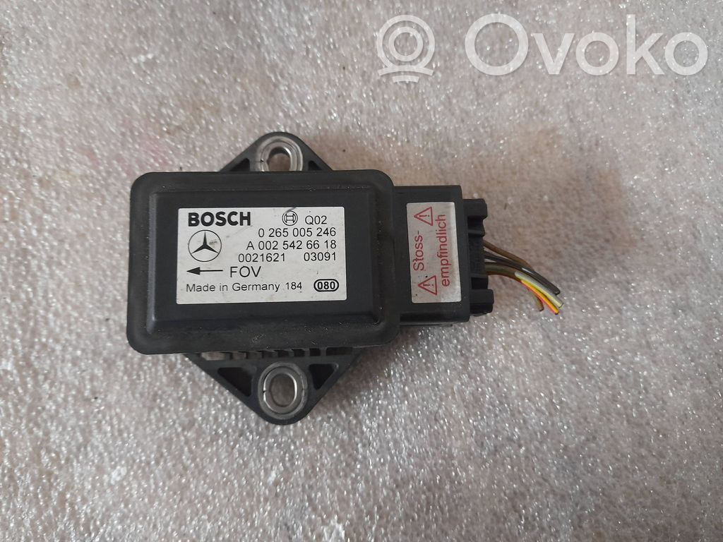 Mercedes-Benz E W211 ESP acceleration yaw rate sensor 