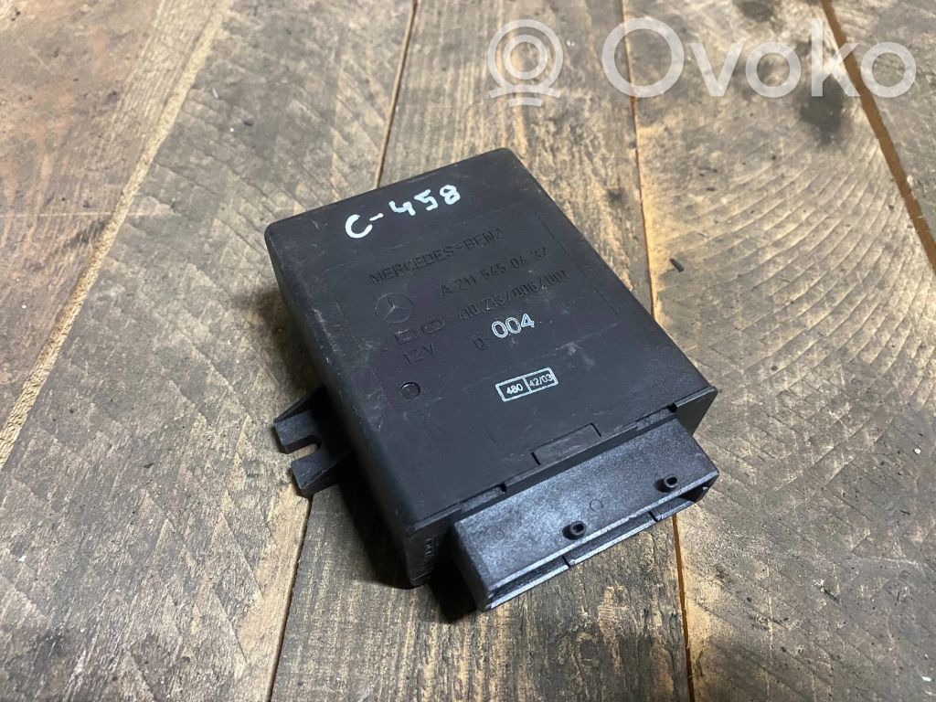 Mercedes-Benz E W211 Air suspension control unit module (rear) 