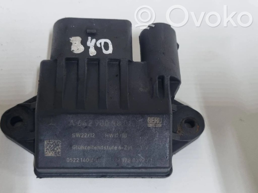 Mercedes-Benz ML W164 Przekaźnik / Modul układu ogrzewania wstępnego 