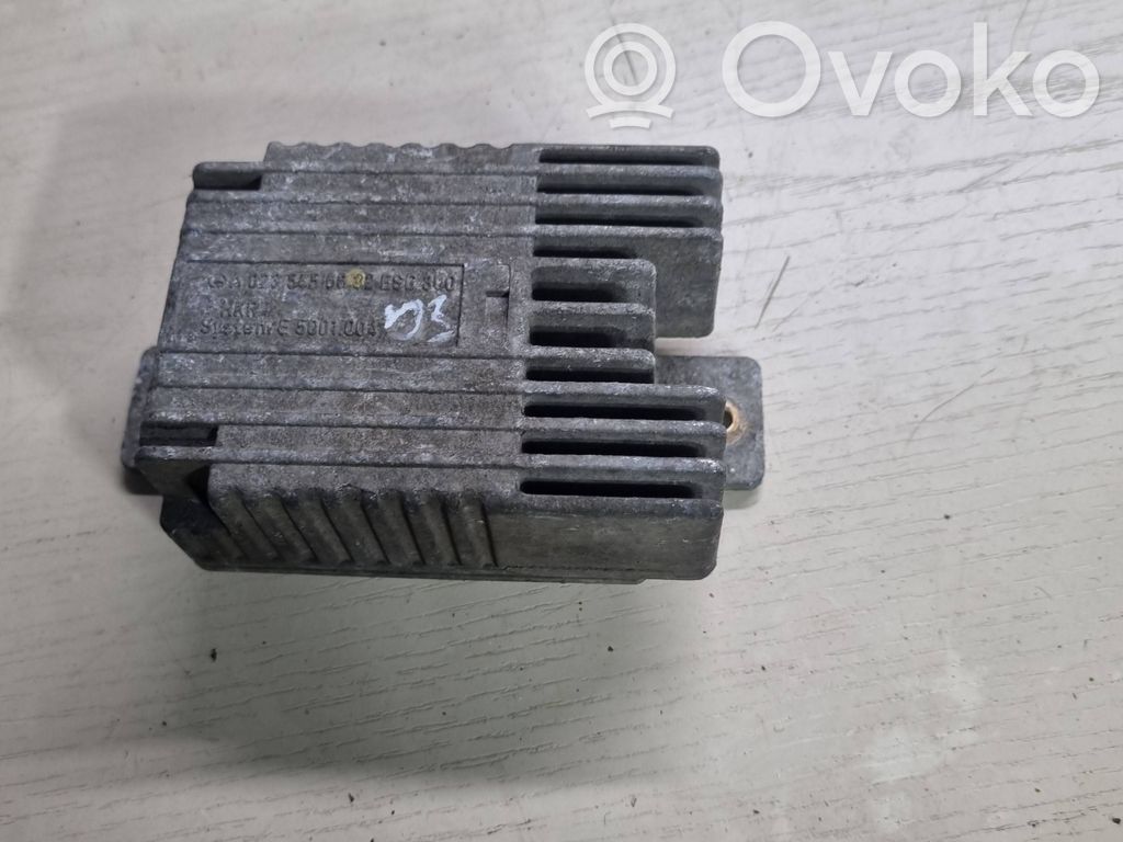 Mercedes-Benz E W210 Coolant fan relay 