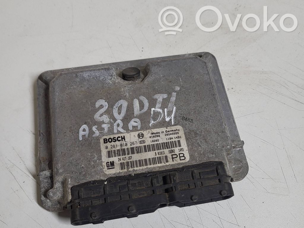 Engine control unit/module   0281010267,24417167