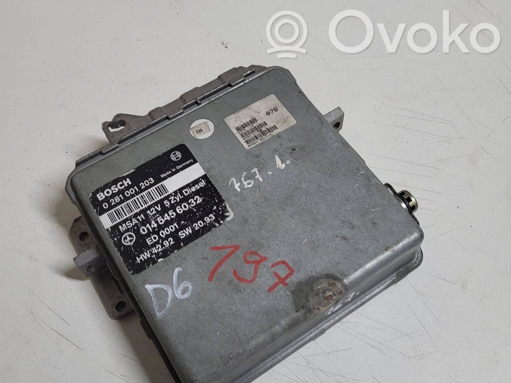 Mercedes-Benz C W202 Unitate/modul de control motor 