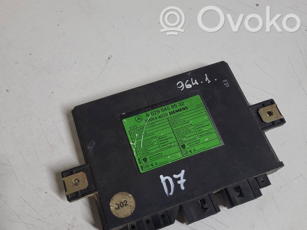 Mercedes-Benz CL C215 Unitate/modul de control fără cheie (KESSY) 