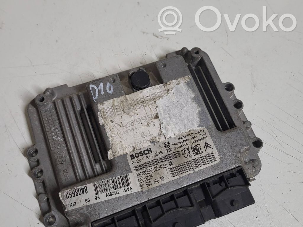 Mercedes-Benz E C207 W207 Engine control unit/module 