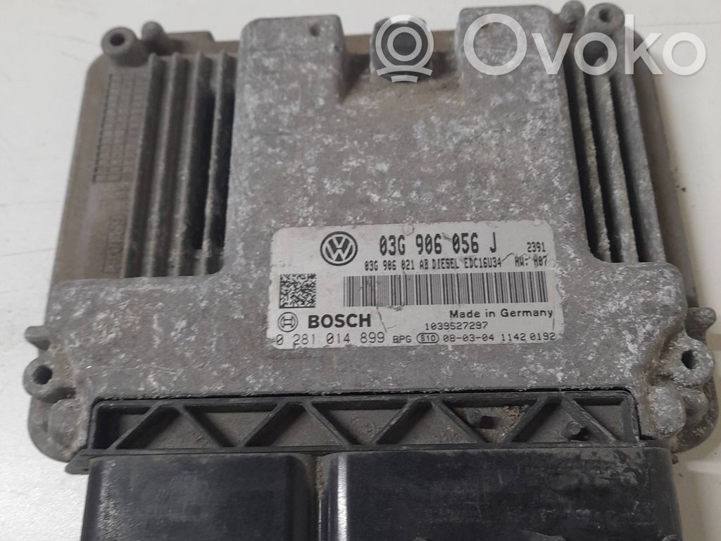 Volkswagen Golf V Engine control unit/module 