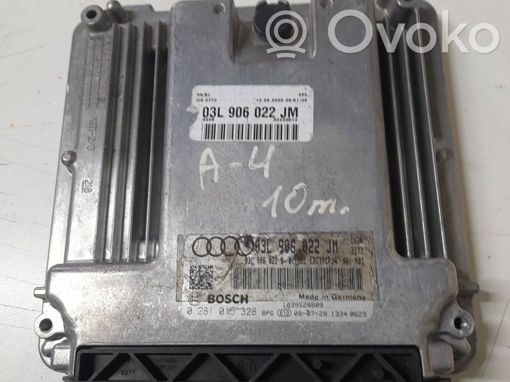 Unidad de control/módulo del motor   03L906022JM,33220512