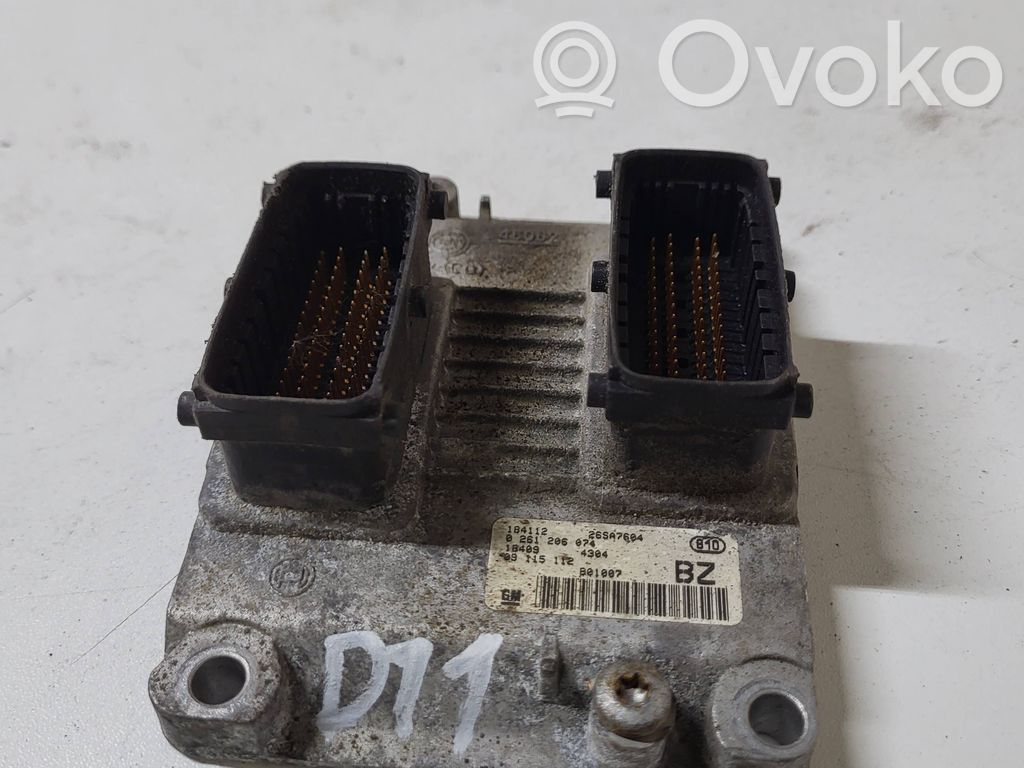 Opel Corsa C Engine control unit/module 