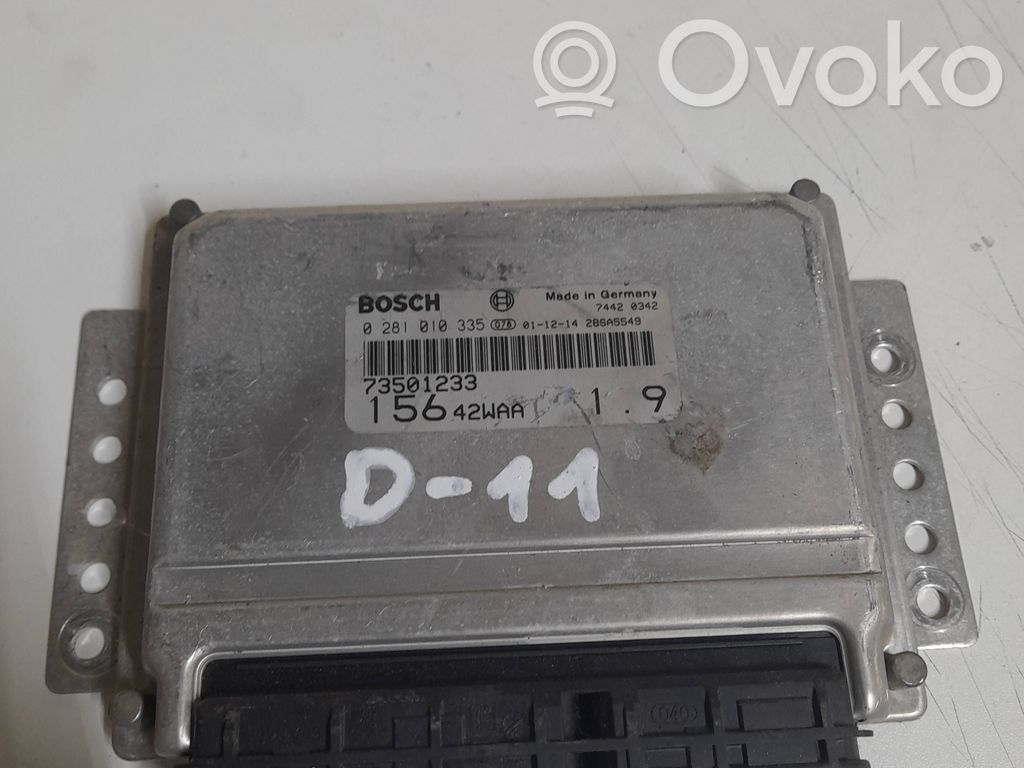 Alfa Romeo 156 Engine control unit/module 