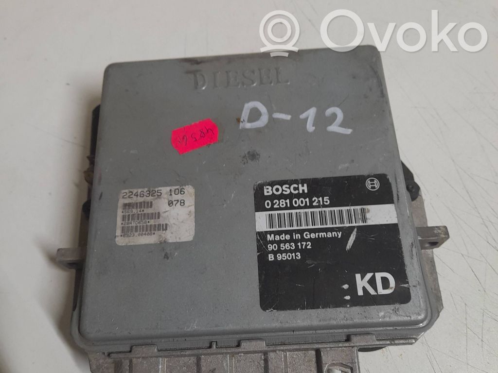 Opel Omega B1 Engine control unit/module ECU 