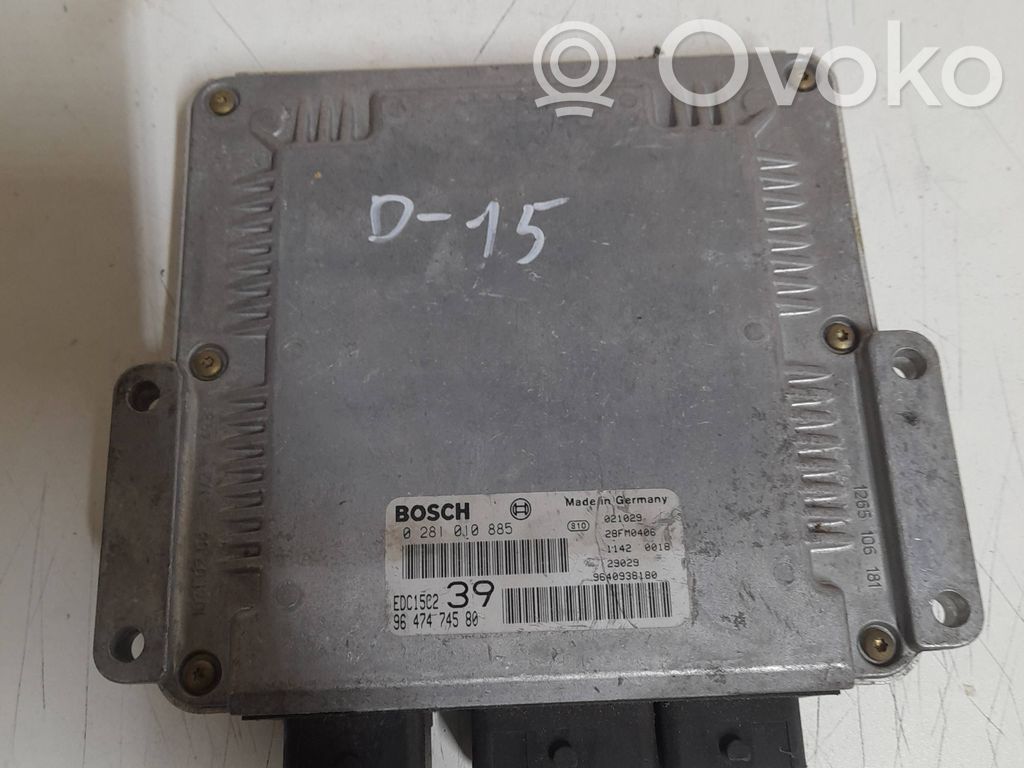 Citroen C5 Engine control unit/module 