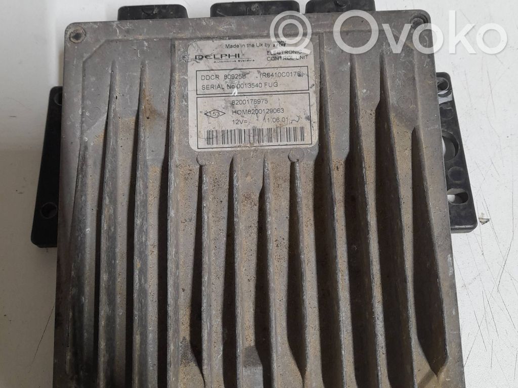 Renault Clio II Engine control unit/module 