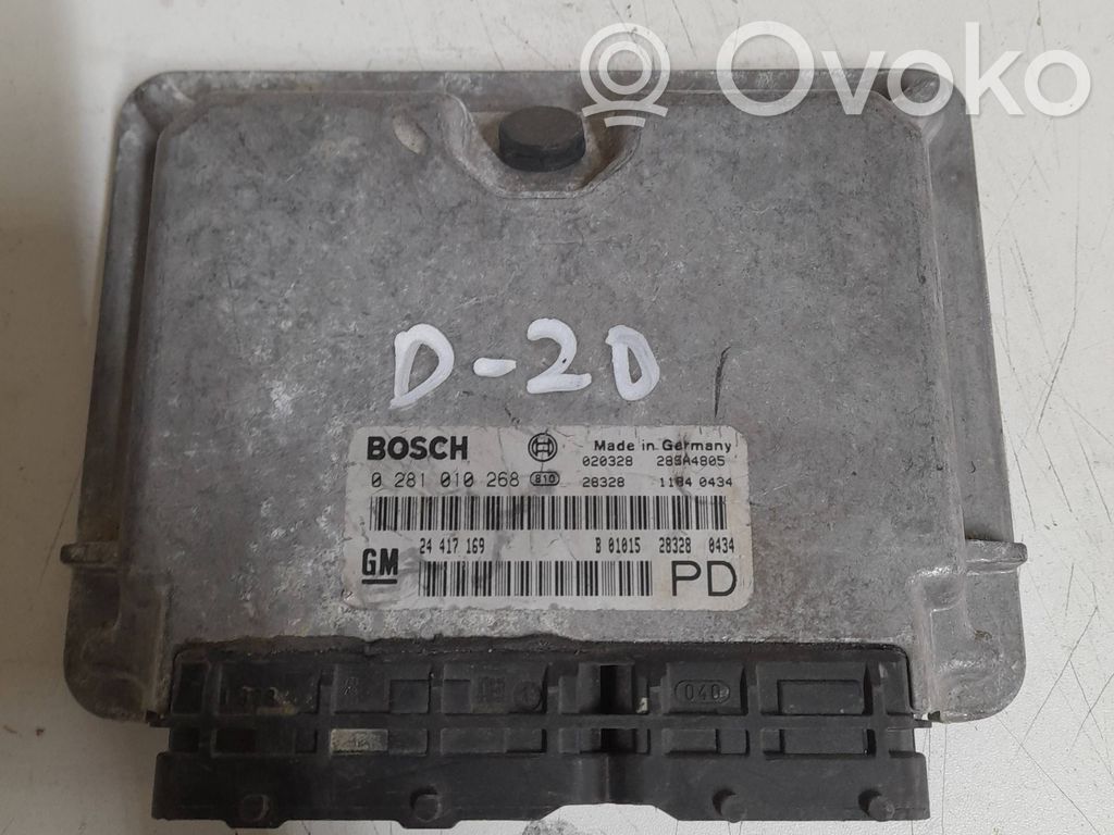 Opel Zafira A Engine control unit/module 