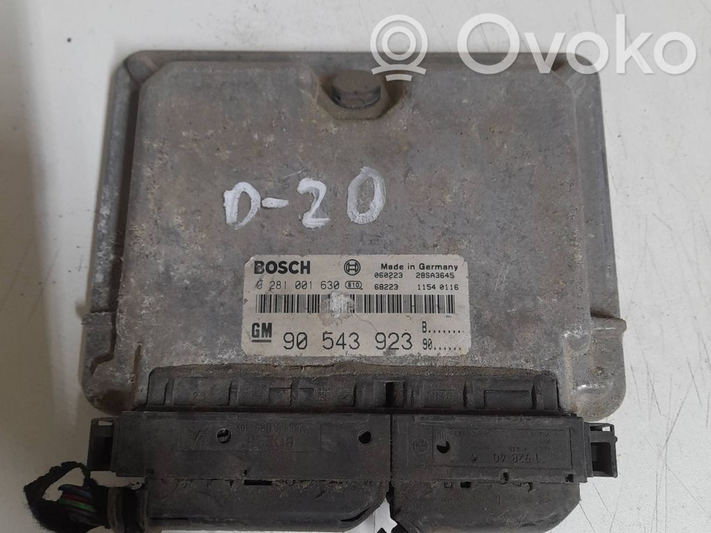 Opel Astra G Engine control unit/module 