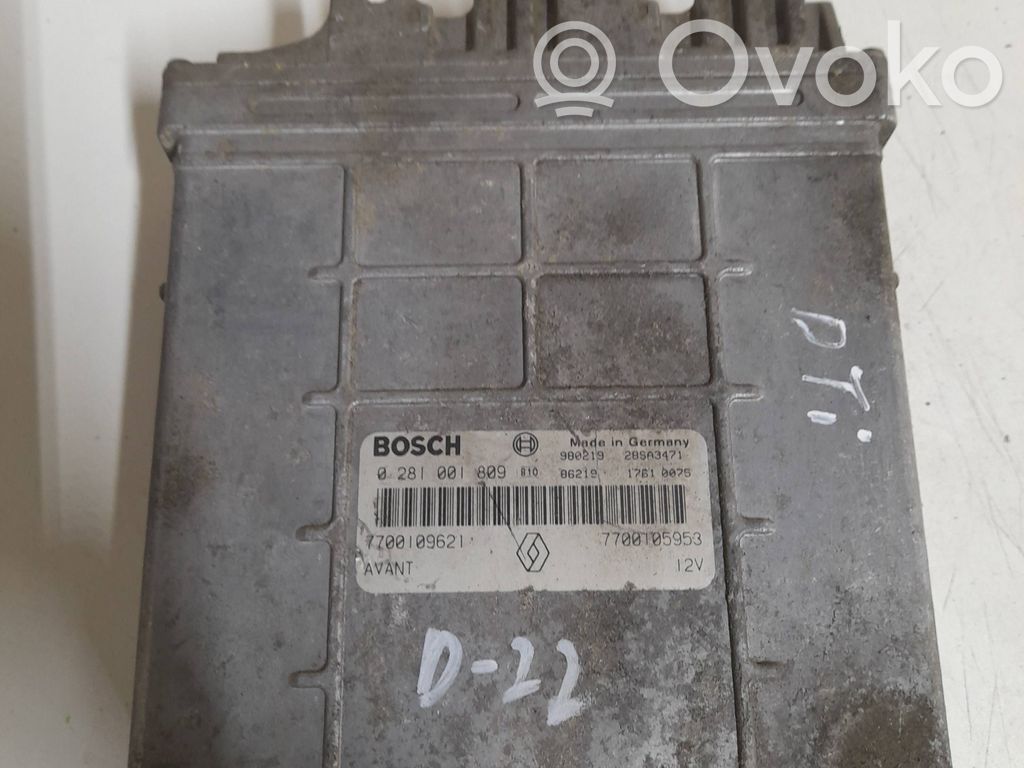 Renault Scenic I Engine control unit/module 