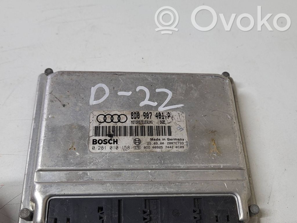 Audi A4 S4 B5 8D Engine control unit/module 