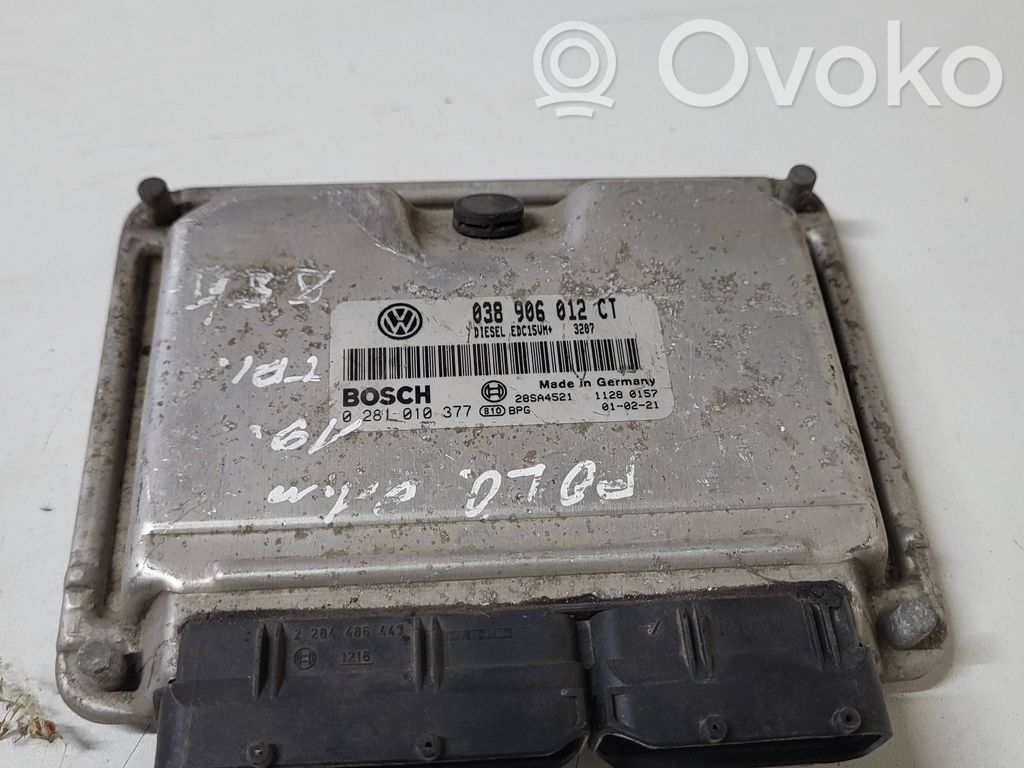 Volkswagen Polo III 6N 6N2 6NF Engine control unit/module 