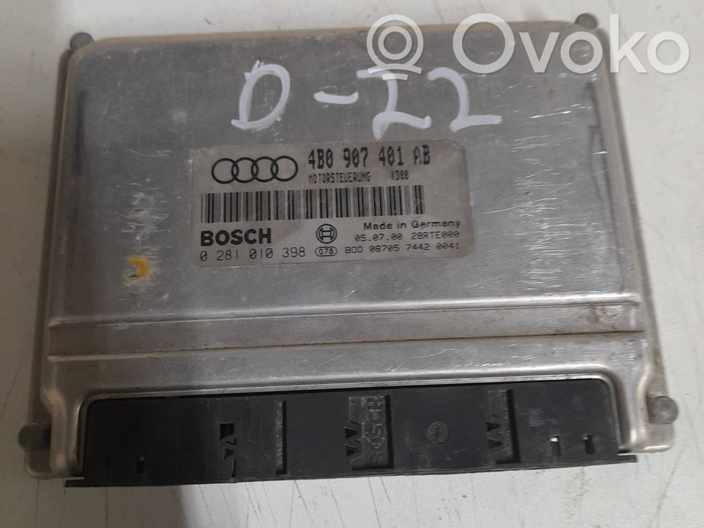 Audi A6 S6 C5 4B Engine control unit/module 