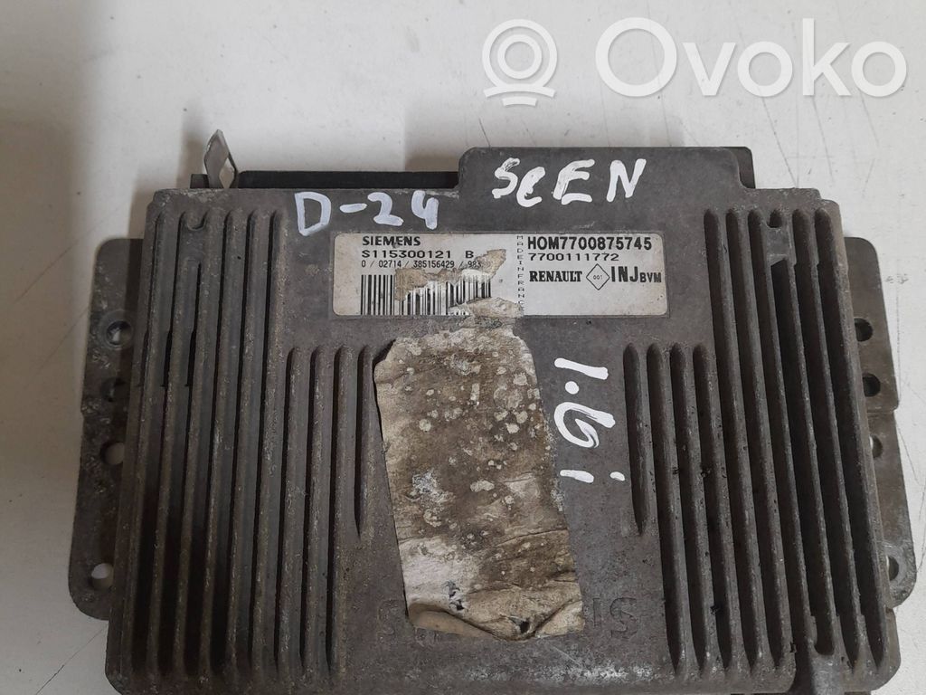 Renault Scenic I Engine control unit/module 