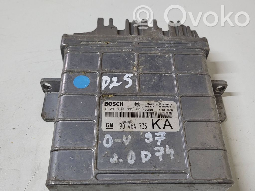 Opel Vectra B Engine control unit/module 