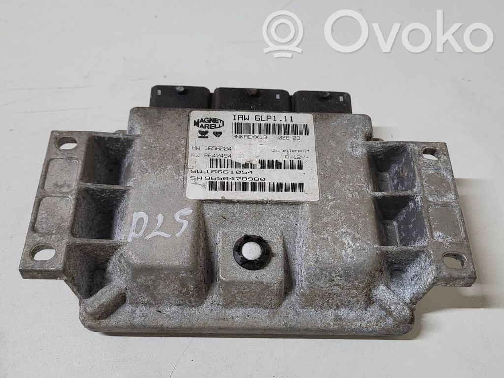 Engine control unit/module   9650478980,1656004,16661054