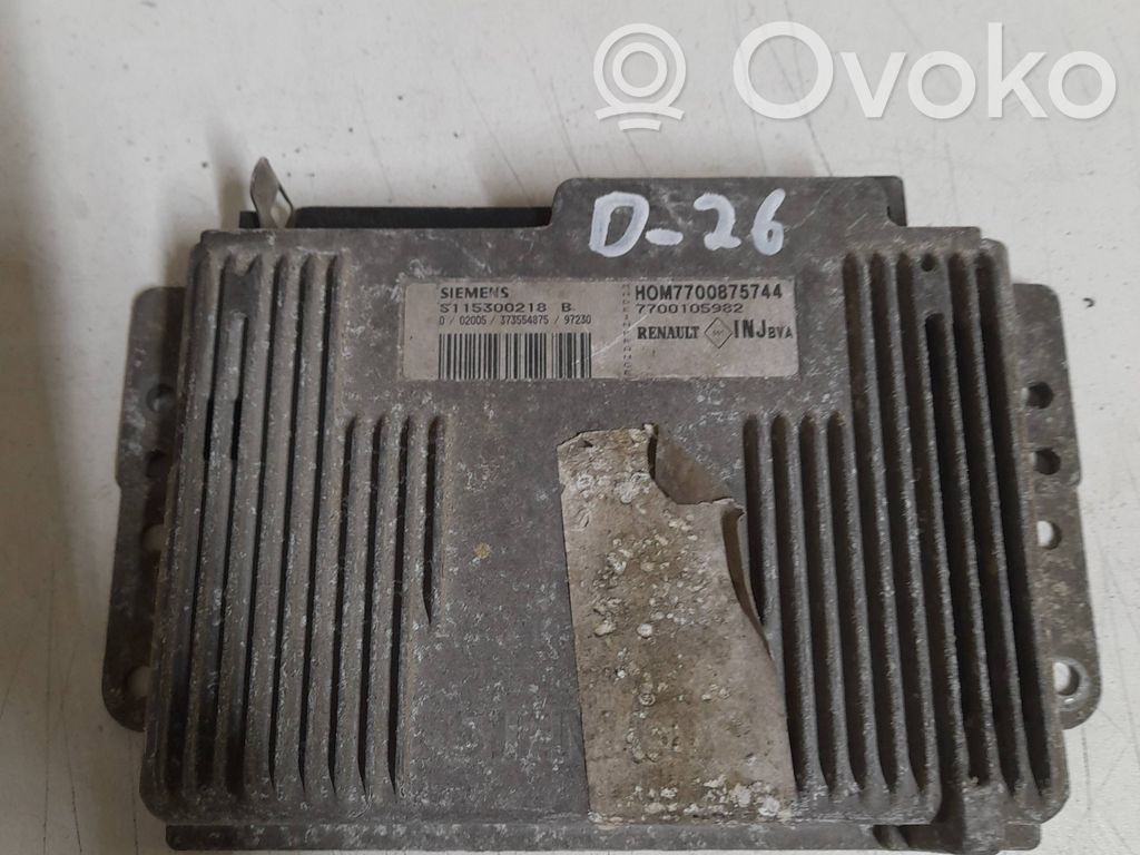 Renault Scenic I Engine control unit/module 