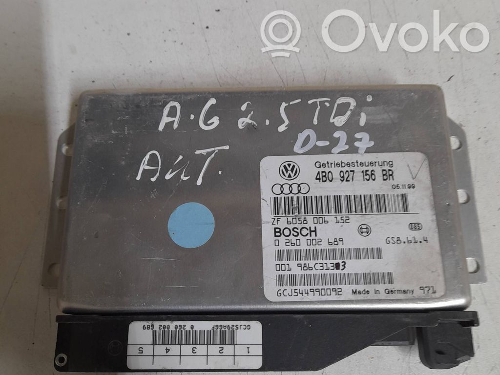 Audi A6 S6 C5 4B Gearbox control unit/module 