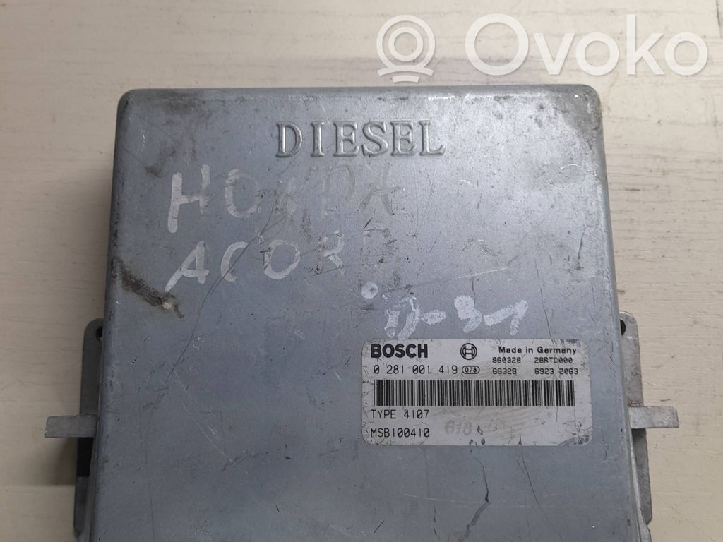 Honda Accord Engine control unit/module 