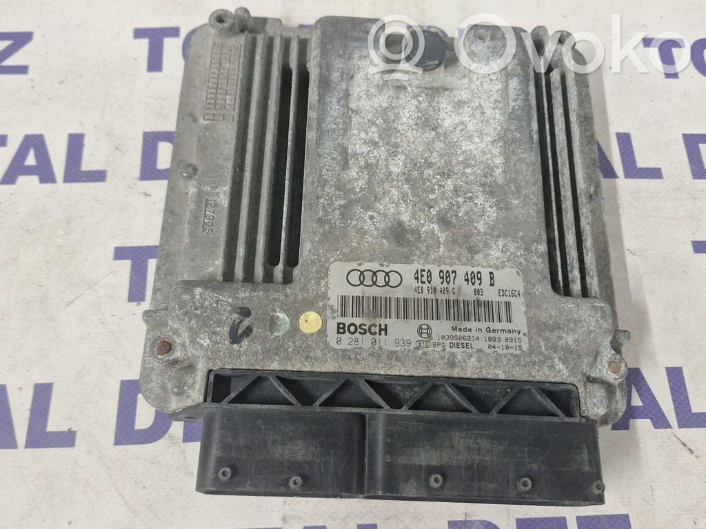 Audi A8 S8 D5 Engine control unit/module 
