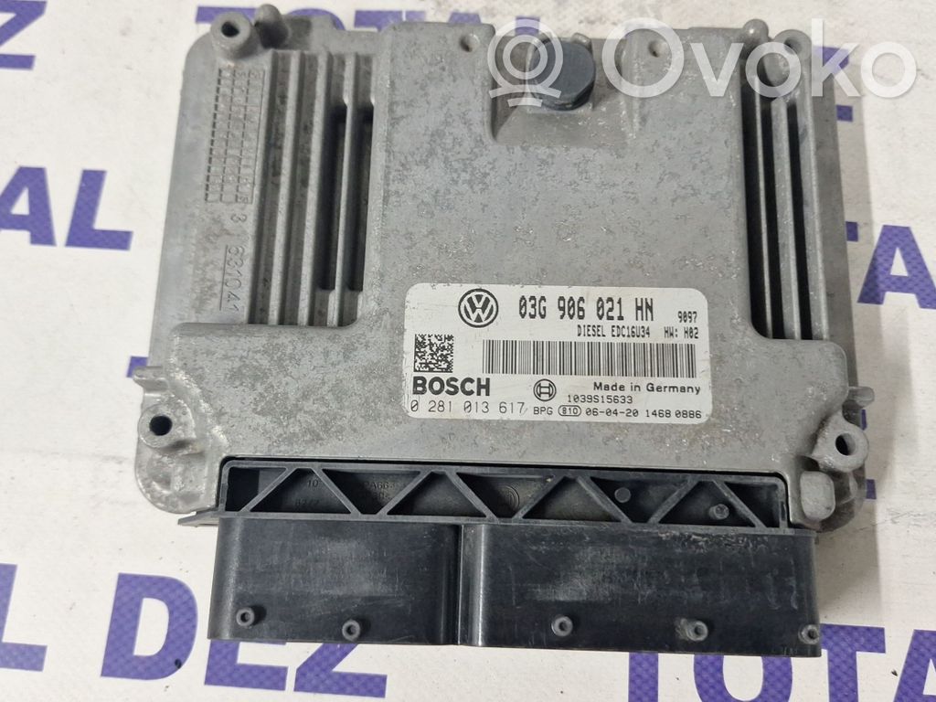 Volkswagen Touran I Unitate/modul de control motor 