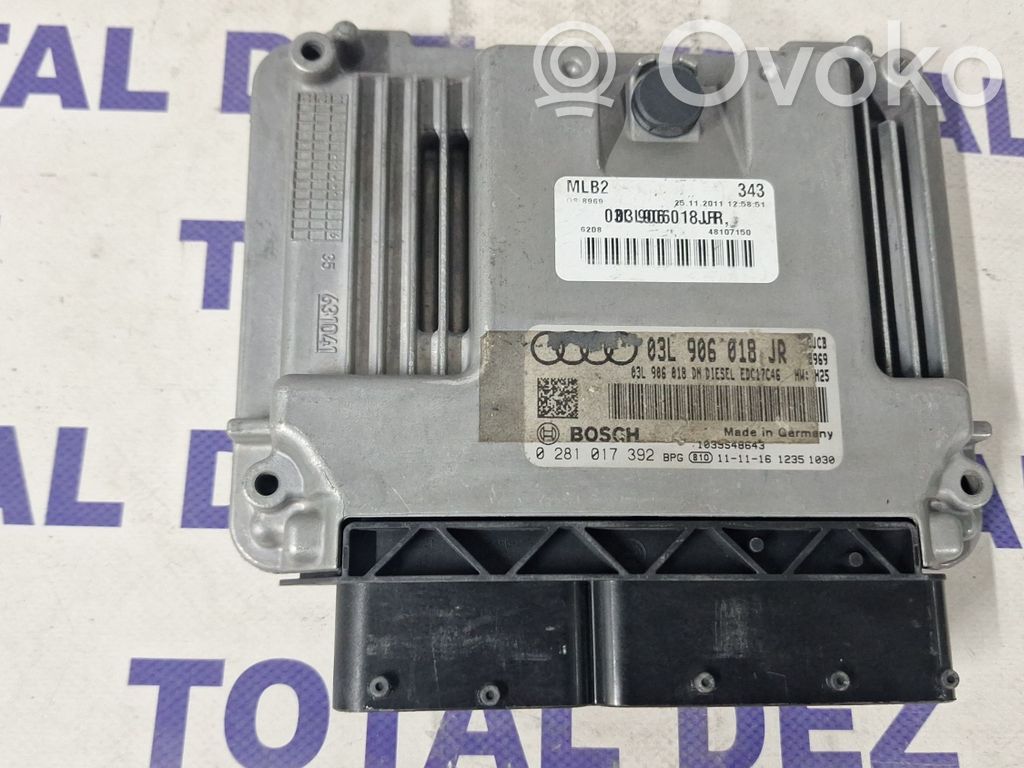 Audi A4 S4 B8 8K Engine control unit/module 
