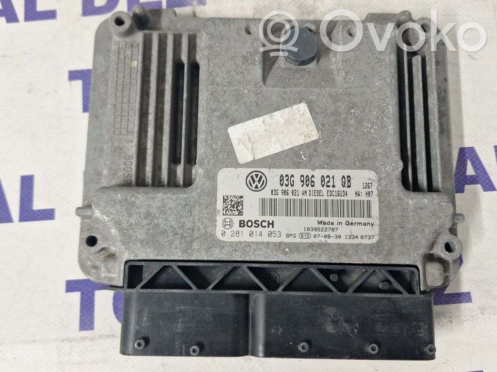 Volkswagen Golf V Engine control unit/module 