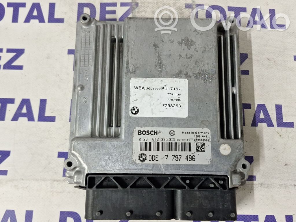Engine control unit/module   7797496,7798253