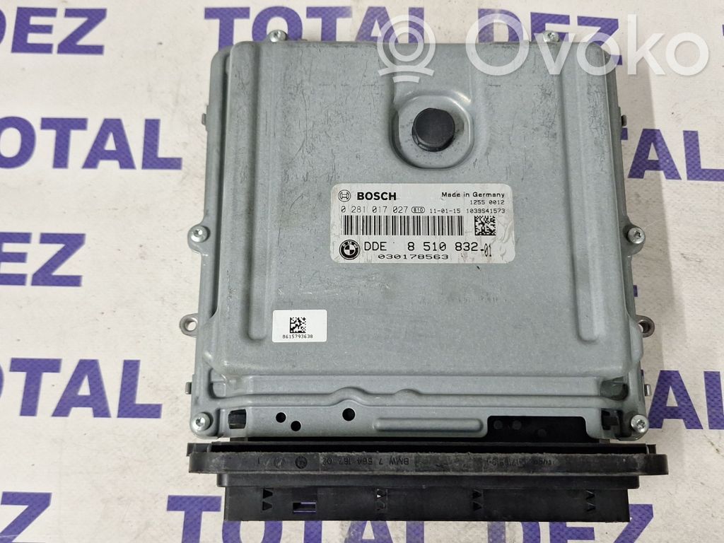 Engine control unit/module   8510832,0281017027