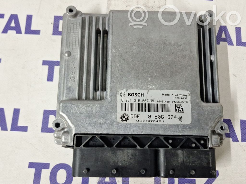 Centralina/modulo del motore   0281016067,8506374