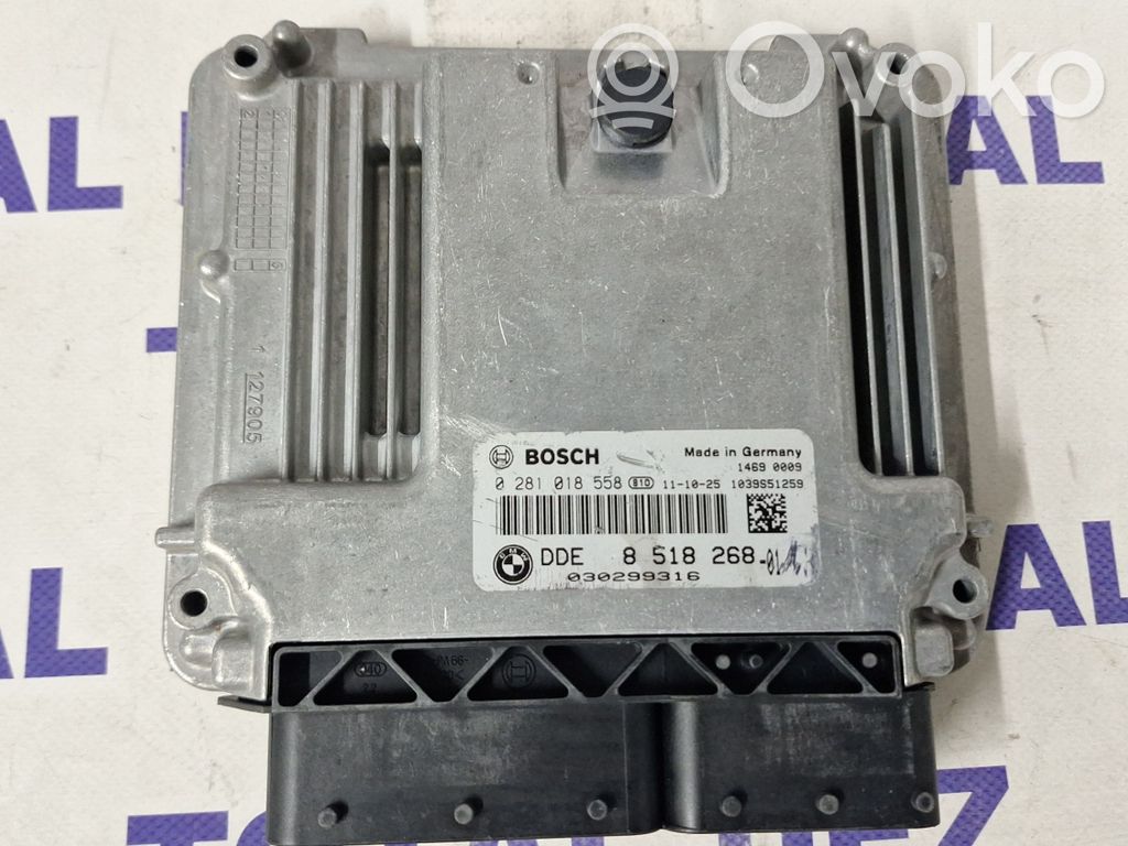 BMW 3 E90 E91 Unitate/modul de control motor 