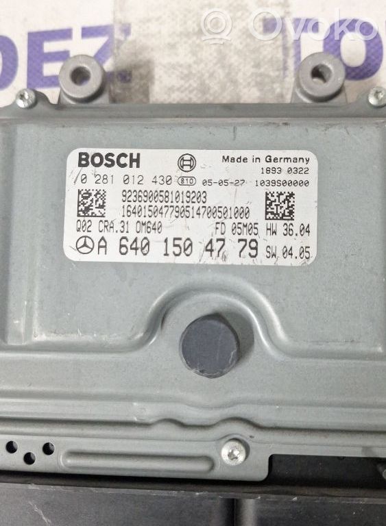 Mercedes-Benz B W245 Engine control unit/module 