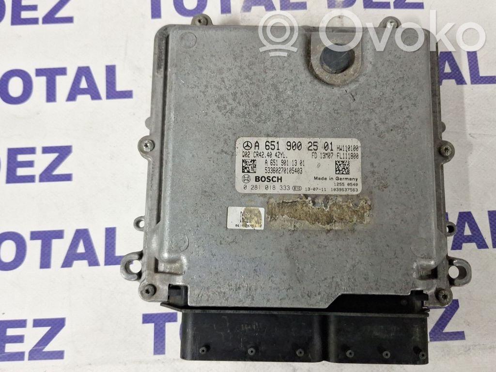 Mercedes-Benz GLK (X204) Sterownik / Moduł ECU 