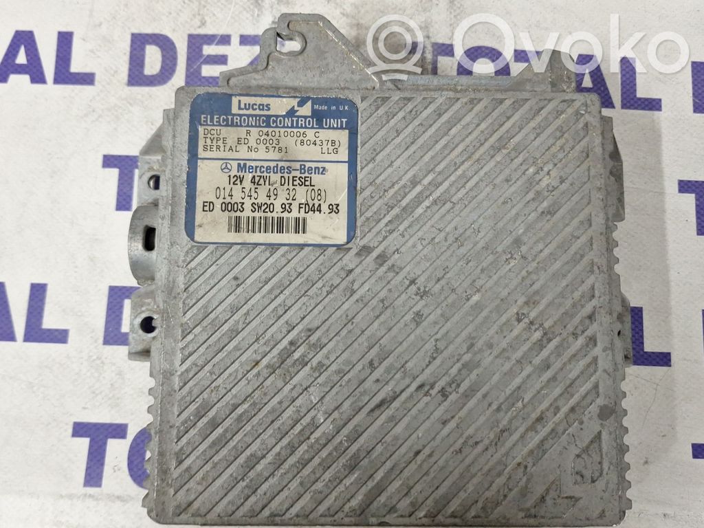 Engine control unit/module   0145454932,R04010006C