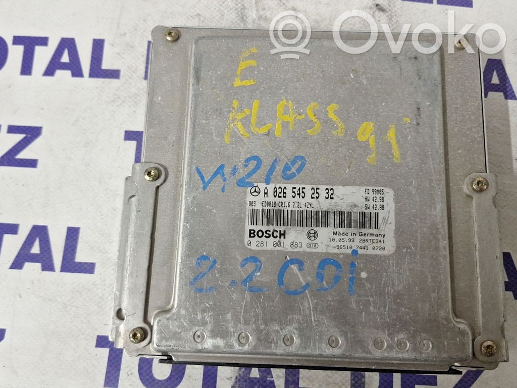 Mercedes-Benz E W210 Engine control unit/module 