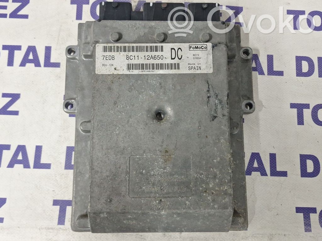 Unidad de control/módulo del motor   8C1112A650AC