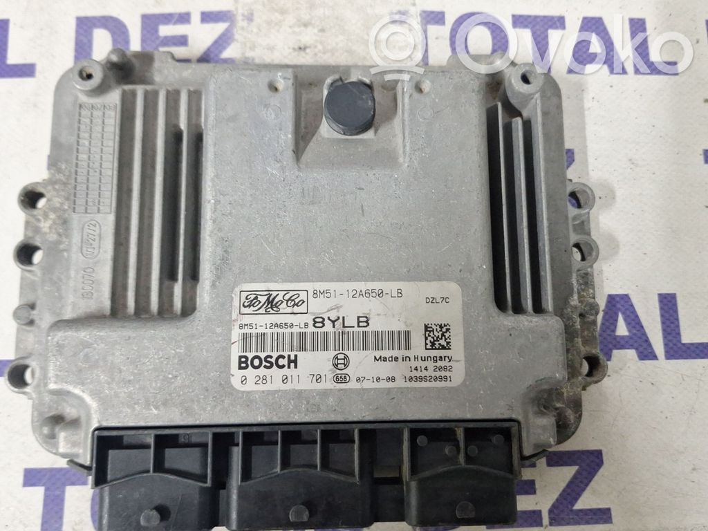 Engine control unit/module   0281011701,8M5112A650LB