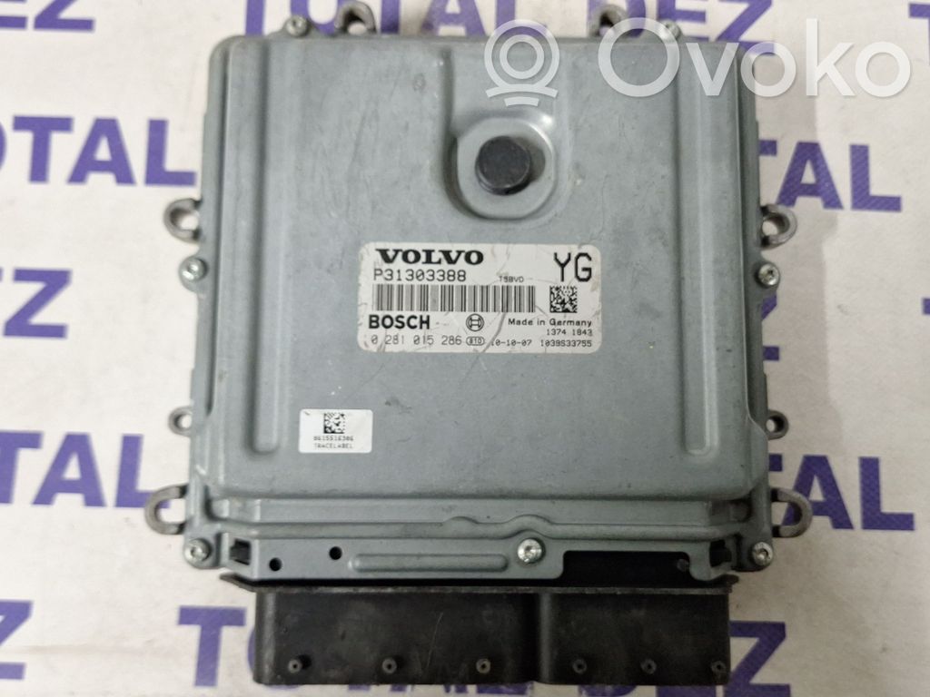 Engine control unit/module   P31303388,0281015286