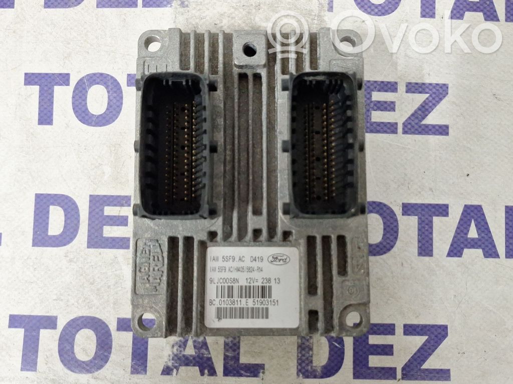 Ford Ka Unidad de control/módulo ECU del motor 