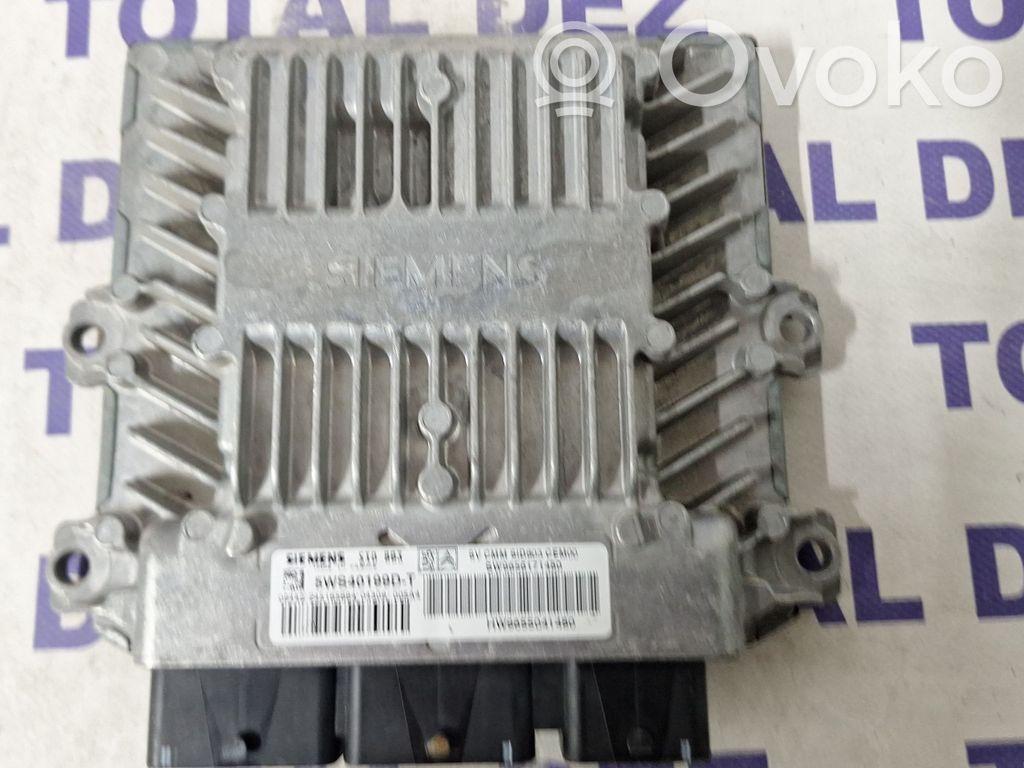 Engine control unit/module   9655041480,5WS40199DT,9656171480
