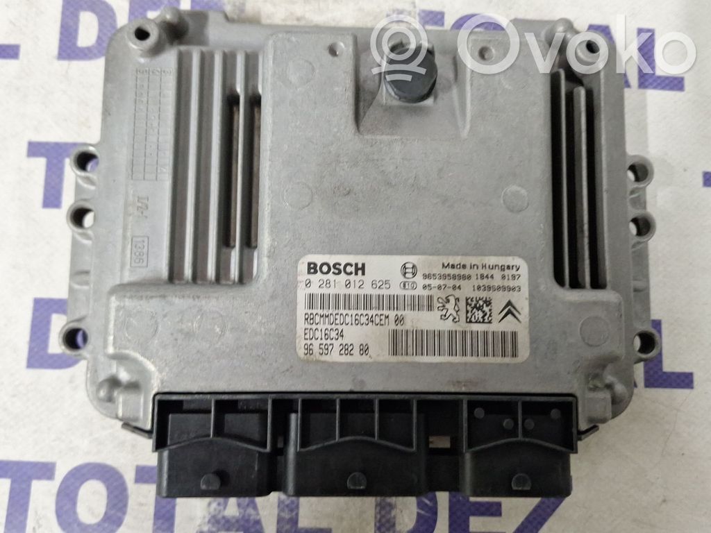 Peugeot 307 Centralina/modulo del motore 