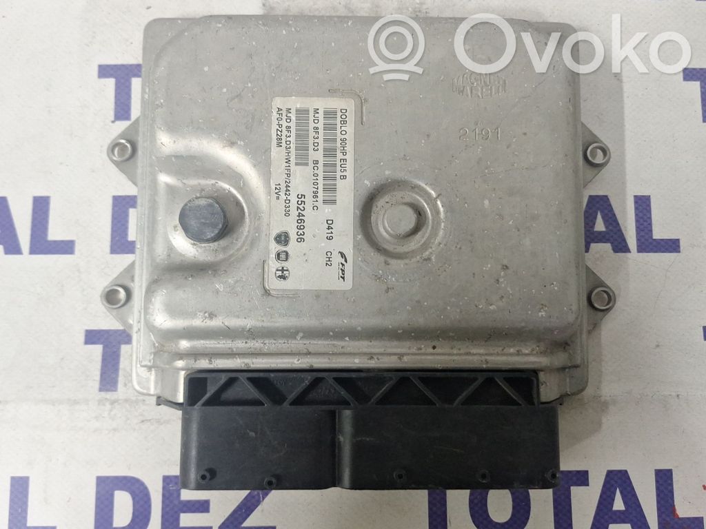 Fiat Doblo Unitate/modul de control motor 