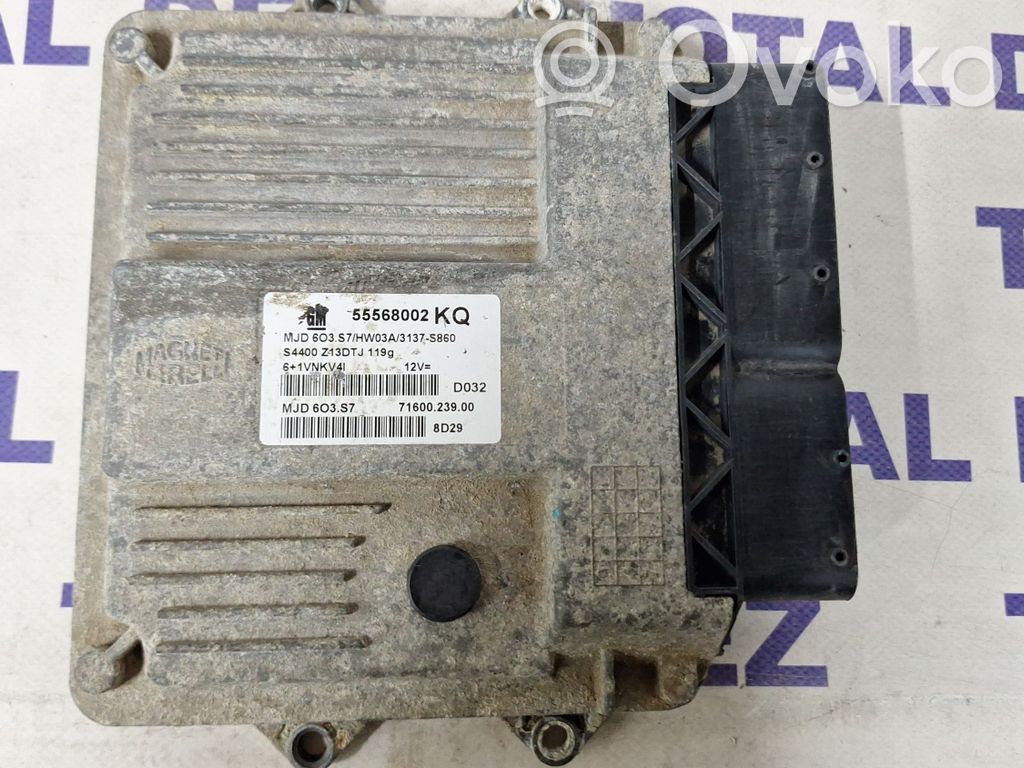 Komputer / Sterownik ECU silnika   55568002KQ,7160023900,S4400Z13DT