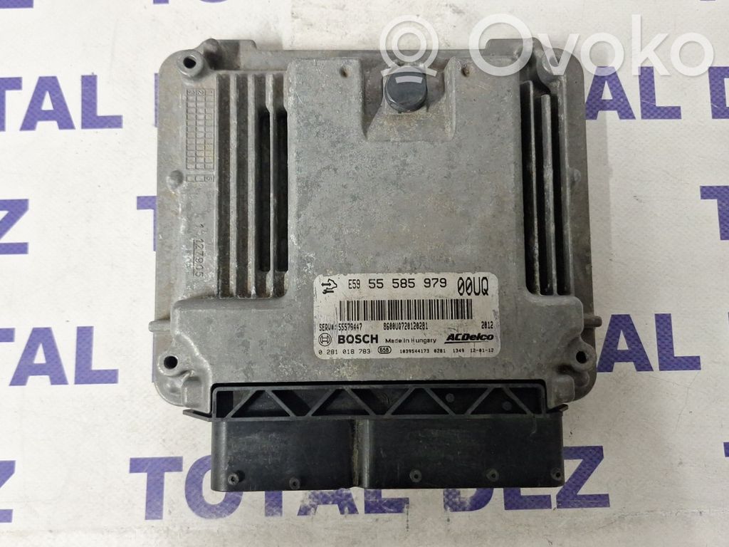 Opel Insignia A Moottorin ohjainlaite/moduuli 