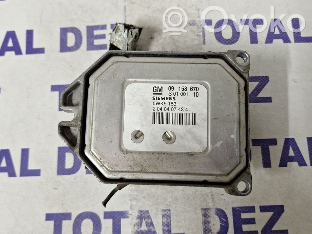 Opel Astra G Komputer / Sterownik ECU silnika 